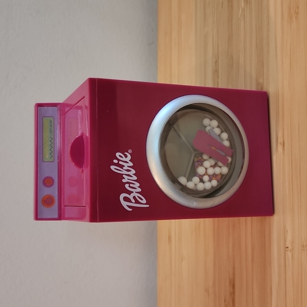 Barbie Wind-Up Washing Machine Vintage 2000's Dollhouse Toy